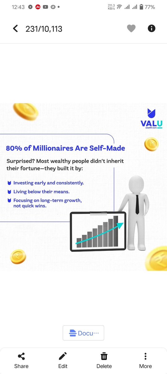 CareValu5157's tweet photo. ➡️ The takeaway: Wealth is a result of habits, not luck ValU can help you build the habits that lead to financial freedom.

.
.
.
 #valu #investmentoptions #finance #investing #wealthymindset https://t.co/mNiIFLgmX7