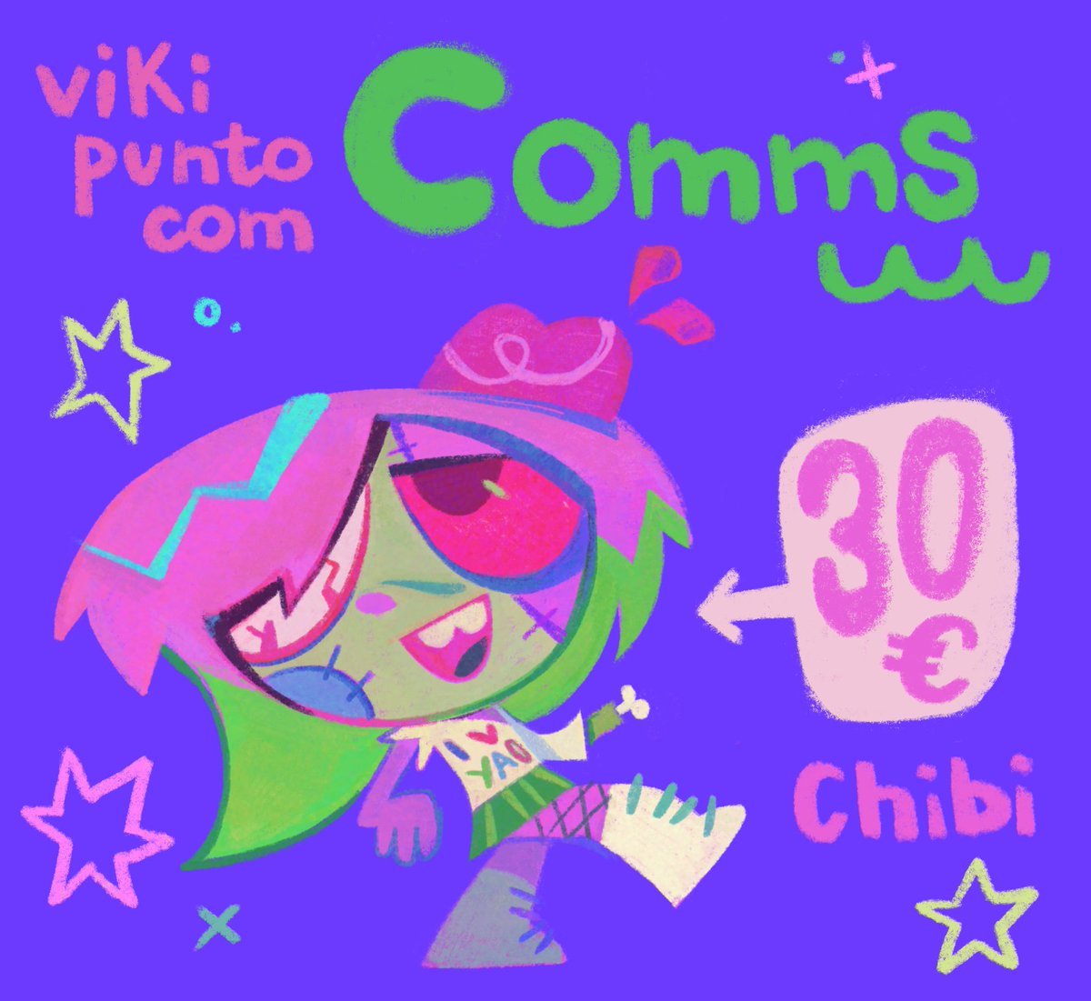 vikipuntocom's tweet image. hi! I am once again updating my commission's chart ⭐️
(this does not affect already accepted comms)
💕 inquiries via MD
🪲payment via paypal
☔️ I can also draw backgrounds, furries... just ask and I'll give you a price!
rts are super appreciated 😁🙏