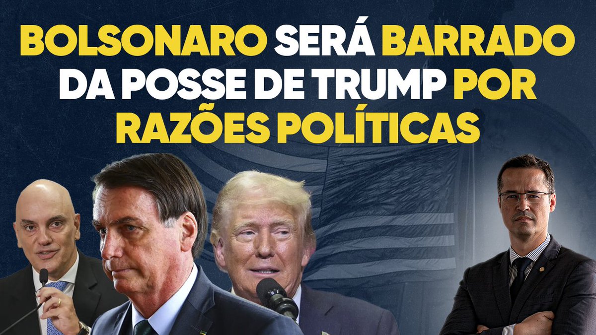 deltanmd's tweet photo. Surreal: 3 ministros do STF ANTECIPARAM na IMPRENSA que Bolsonaro deve ser impedido de ir à posse de Trump por 2 razões: fortaleceria narrativa de perseguição e pela mudança de políticas da Meta (hã?) Há 3 ilegalidades ABSURDAS e a 3ª é pior. Confira: https://t.co/RNtdLkYRVj https://t.co/WdWl7bwbTK