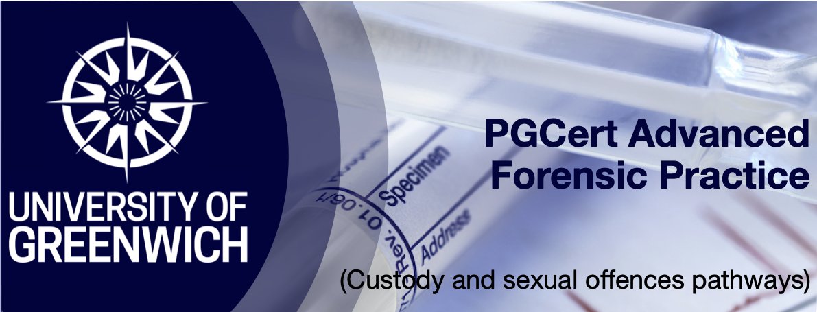 UK Association of Forensic Nurses and Paramedics (@ukafnp) on Twitter photo ⏳ Time is running out to apply for the ASET course: PGCert Advanced Forensic Practice at <a href="/UniofGreenwich/">Uni of Greenwich</a>
📚 Mostly online with live sessions, asynchronous learning, & just six on-campus days for immersive simulations.
tinyurl.com/yfwt3ecs
#ASET #AdvancedPractice ⏳ Time is running out to apply for the ASET course: PGCert Advanced Forensic Practice at <a href="/UniofGreenwich/">Uni of Greenwich</a>
📚 Mostly online with live sessions, asynchronous learning, & just six on-campus days for immersive simulations.
tinyurl.com/yfwt3ecs
#ASET #AdvancedPractice