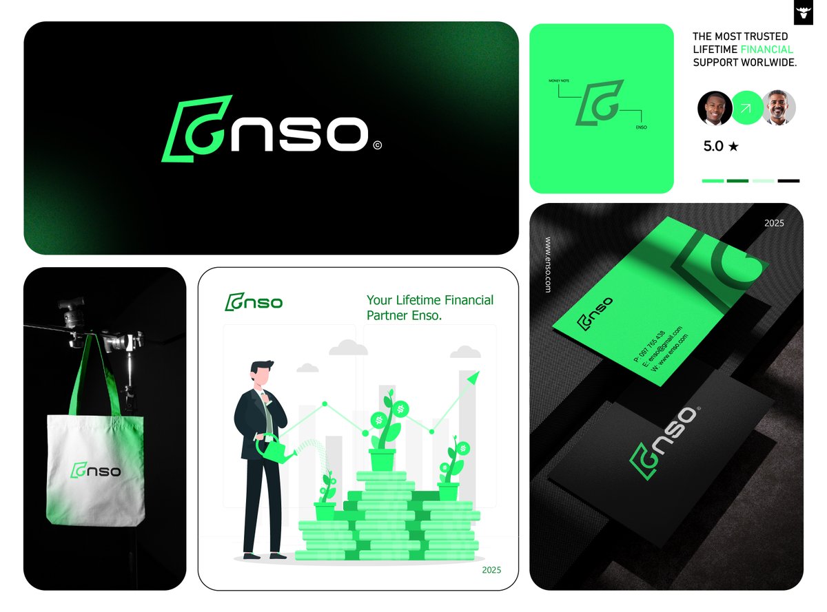 Bizon (@bizonstrategies) on Twitter photo Hi, friend's π
Logo & Visual Identity Design for Finance brand Enso!
πLet's work together and elevate your brand!
π© Available for new projects π
helloroksana00@gmail.com Hi, friend's π
Logo & Visual Identity Design for Finance brand Enso!
πLet's work together and elevate your brand!
π© Available for new projects π
helloroksana00@gmail.com