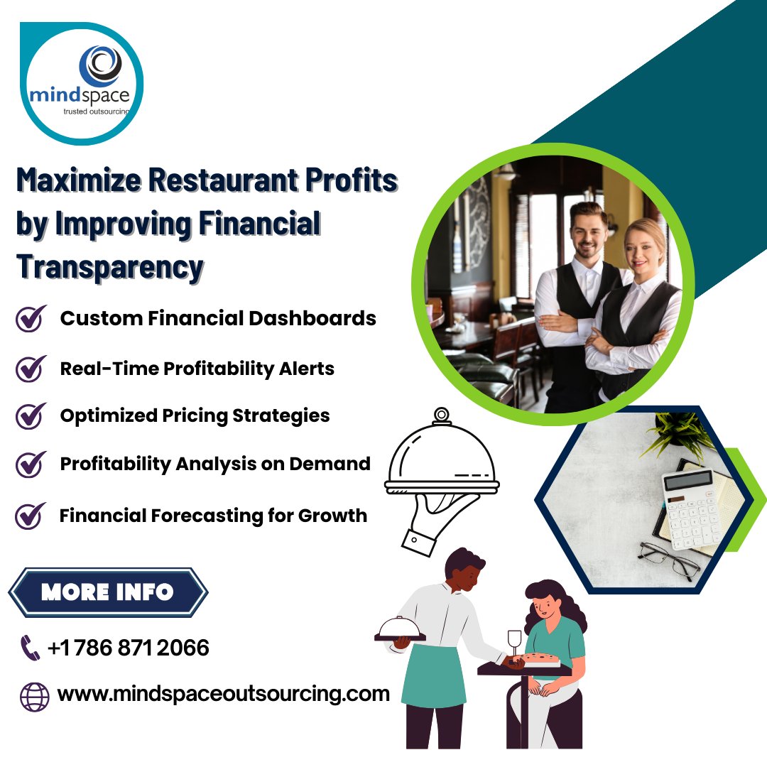 ms_bookkeeping's tweet image. 🍽️ Boost Your Restaurant’s Profits with Financial Clarity! 📊
 🚀

#RestaurantSuccess #FinancialTransparency #ProfitabilityMatters #MindspaceOutsourcing #RestaurantGrowth #OptimizeProfits #SmartAccounting #BusinessInsights #RestaurantFinance #OutsourcingSolutions