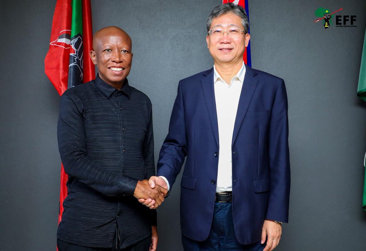 54Battalion's tweet photo. EFF is busy with issues of National Importance building International Relations which will bare the Fruits of Economic Freedom in Future. https://t.co/kURs6Rk7Si