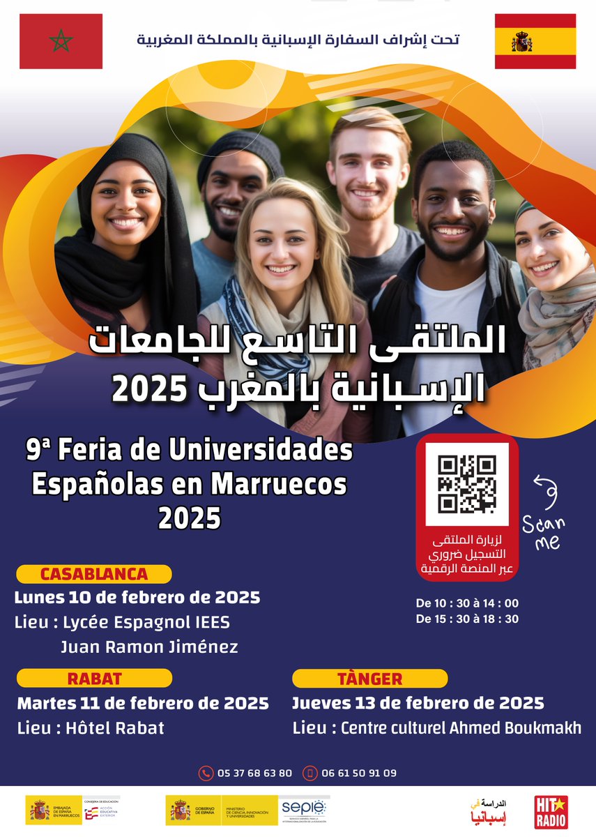 Consejería Educación Marruecos tweet media