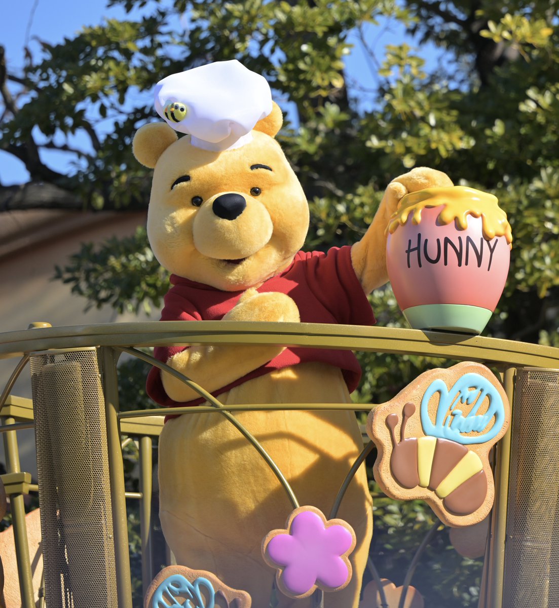 東京ディズニーランドのパレードにプーさんが帰ってきた🍯
