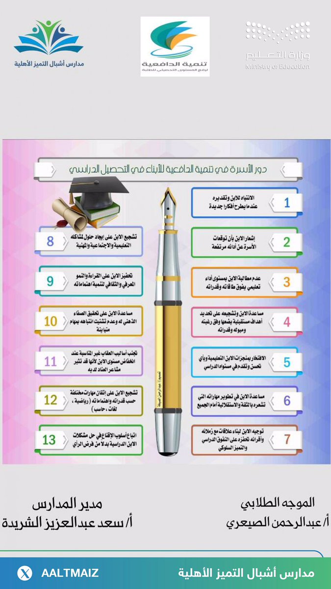 AAltmaiz's tweet photo. #شركاء_أشبال_التميز https://t.co/kpQXr5rdXU