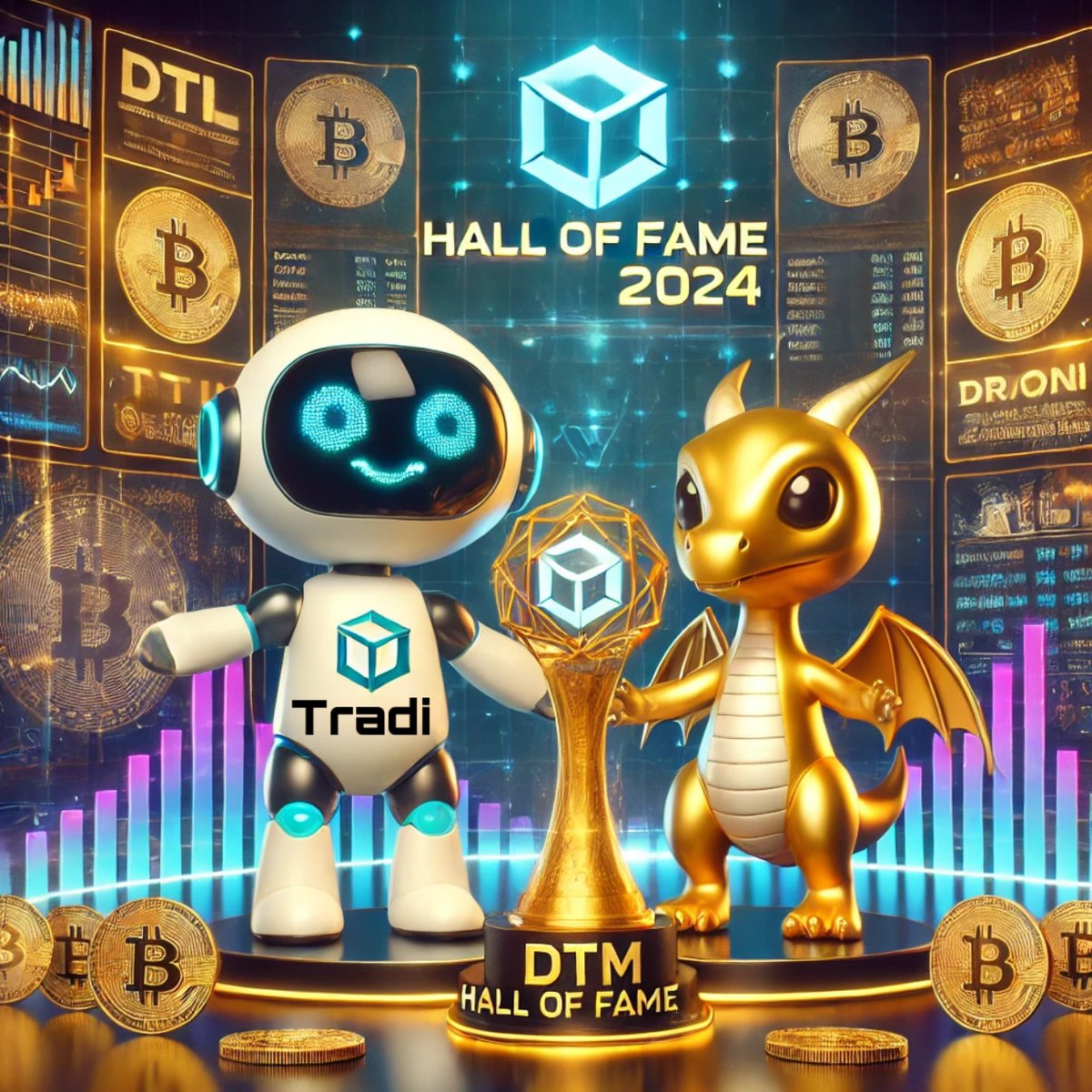 DeFiDexTrader's tweet photo. 🎉 DTM Hall of Fame: Celebrating Excellence in Trading! 🎉

The DTM Hall of Fame isn’t just a leaderboard; it’s a testament to the dedication, skill, and endurance of traders who faced 2024’s challenges head-on. 🌟 It’s where legends are made, and trading mastery is celebrated.

In 2024, our #DexTradingMasters brought countless challenges and opportunities for traders to showcase their skills and resilience. Here are our Top Performers of the year and their well-earned rewards from the 100,000 $DTL Prize Pool:

1️⃣ Hulix – 810 points 🥇 28,000 $DTL
2️⃣ MotW – 560 points 🥈 19,500 $DTL
3️⃣ Voyager – 500 points 🥉 17,500 $DTL
4️⃣ Race Tortuga – 275 points 🏅 9,500 $DTL
5️⃣ Captain Future & Ferhat – 230 points 🎖️ 8,000 $DTL each
7️⃣ Swayzeee – 100 points 3,750 $DTL
8️⃣ Sascha – 75 points 2,750 $DTL
9️⃣ Optimus – 50 points 1,750 $DTL
🔟 Caney – 40 points 1,250 $DTL

🔥 Why the Hall of Fame matters:
It’s a reflection of perseverance, strategic thinking, and adaptability. The Hall of Fame immortalizes the achievements of traders who seize opportunities and conquer challenges, inspiring the entire trading community.

Let’s not forget that every #DexTradingMasters since its inception in 2023 has contributed positively to #DeFiChain:
• Generating fees that fuel the ecosystem
• Spreading knowledge and awareness
• Training traders and inspiring new talent
• Demonstrating the incredible possibilities of trading on the DEX

🚀 What’s next?
2025 kicks off with DTM11, and the journey to the next Hall of Fame begins! The slate is wiped clean, and it’s anyone’s game to rise to the top. With new opportunities, innovations, and even bigger challenges ahead, the next Hall of Fame promises to be even more thrilling!

💬 Who’s ready to make their mark in 2025? Let’s trade smart and aim high! 💡

#DexTradingMasters #HallOfFame #CryptoWarriors #DTM2025 $DTL