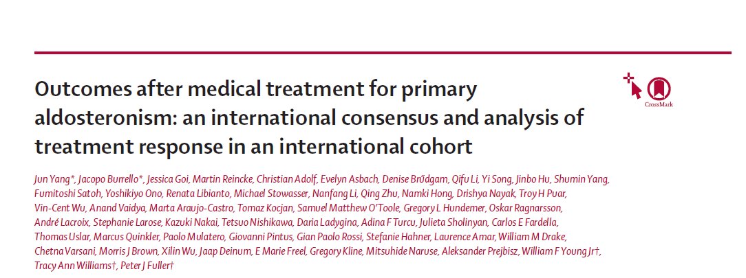 Marta Araujo-Castro, MD, PhD (@marta_araujo_c) on Twitter photo 🗣️Don´t miss our last publication on primary #aldosteronism ‼️
📌Outcomes after medical treatment for primary aldosteronism: an international consensus and analysis of treatment response in an international cohort
<a href="/TheLancetEndo/">The Lancet Diabetes & Endocrinology</a>
sciencedirect.com/science/authSh… 🗣️Don´t miss our last publication on primary #aldosteronism ‼️
📌Outcomes after medical treatment for primary aldosteronism: an international consensus and analysis of treatment response in an international cohort
<a href="/TheLancetEndo/">The Lancet Diabetes & Endocrinology</a>
sciencedirect.com/science/authSh…