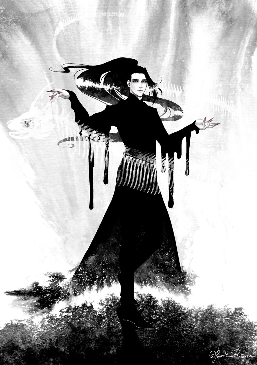 友人へのプレゼントで描いたものです
#魔道祖师 ＃贺玄
#MDZS #mdzsfanart  #HeXuan