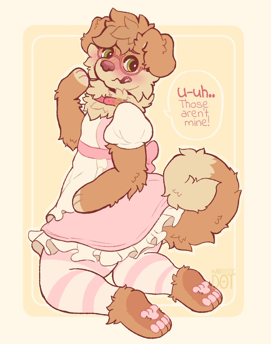 Got caught! YCH  ‼️
T-those clothes aren't mine, I swear! 

💰 6️⃣8️⃣ u s d 

👚Maid clothes colours changeable (but preference for my artistic freedom) 

Slots (Pre-Claim) available for  ~March! Reserve now, only pay in beggining of March! 

💌 Pm me to claim a slot!