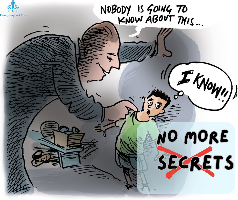 FamilysupportZ's tweet photo. Teach your children that some secrets can be harmful and that no one should ask them to keep a bad secret. Let them know that some secrets can hurt someone and that they should tell you immediately. #childprotection #preventchildsexualabuse #sexualabuseawareness #reportearly https://t.co/RIJppoP3Nm
