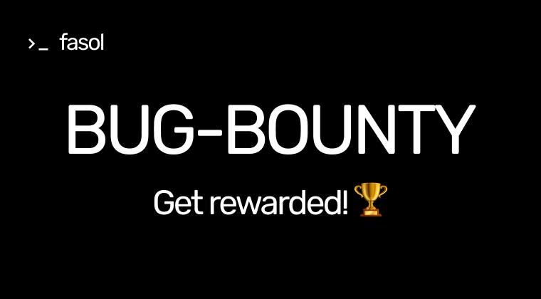 fasol_robot's tweet photo. 🖤 Help us make FASOL better! 

We dropped an announcement in our bot asking you to find bugs in the beta version—5+ SOL already given out! 💸

New bugs found? Get rewarded! 🏆

Join hunt in https://t.co/jREDX3JWme!

>_ Search bug here: https://t.co/4vsxFxFY7D https://t.co/kyIi83G1Sd