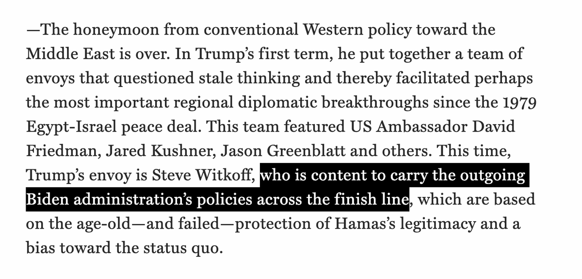 Scrollletter's tweet photo. This is the key point. In order to deliver a "win" for the inauguration, incoming Trump team appears to be abandoning successful Trump 45 approach and embracing the failed Obama-Biden framework that led us to this point, as Trump himself has frequently observed https://t.co/3YzhK6BiOG