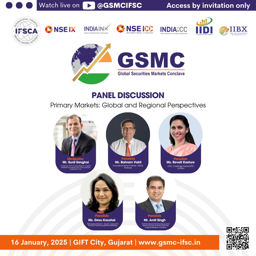 Global Securities Markets Conclave (GSMC) tweet media