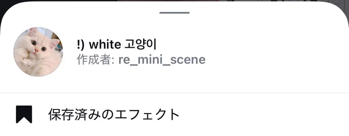 このインスタのエフェクト盛れて凄い好きなんだけど、同じやつSNOWにないのかな?検索したけど出てこない 