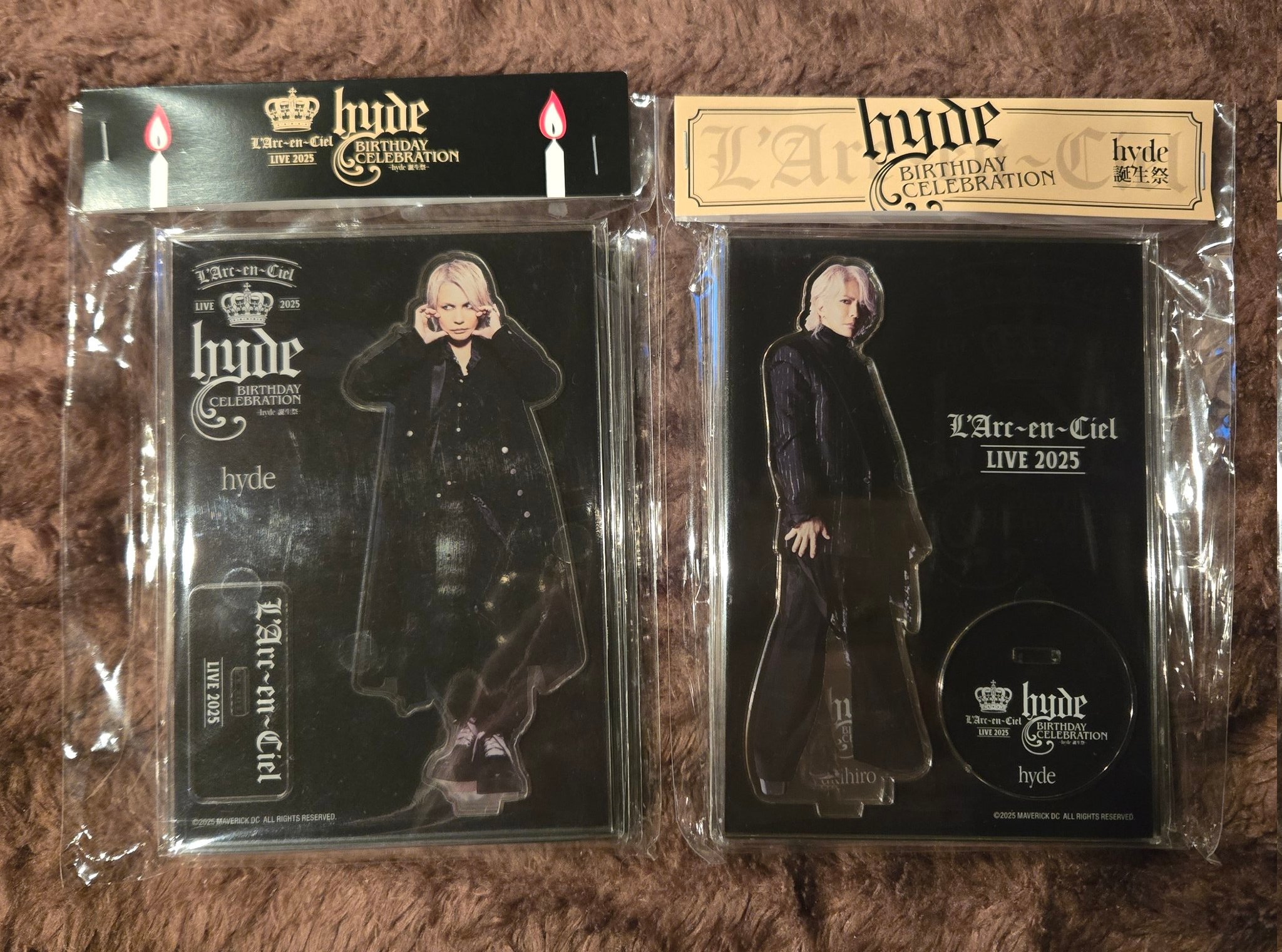 HYDE アヒル アヒルボート アクスタ アクリルスタンド ラルク 開封済み HYDE アヒル アヒルボート アクスタ アクリルスタンド ラルク