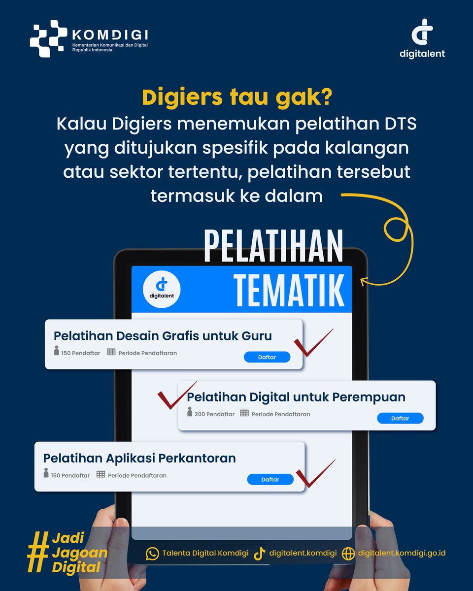 Digital Talent Scholarship tweet media