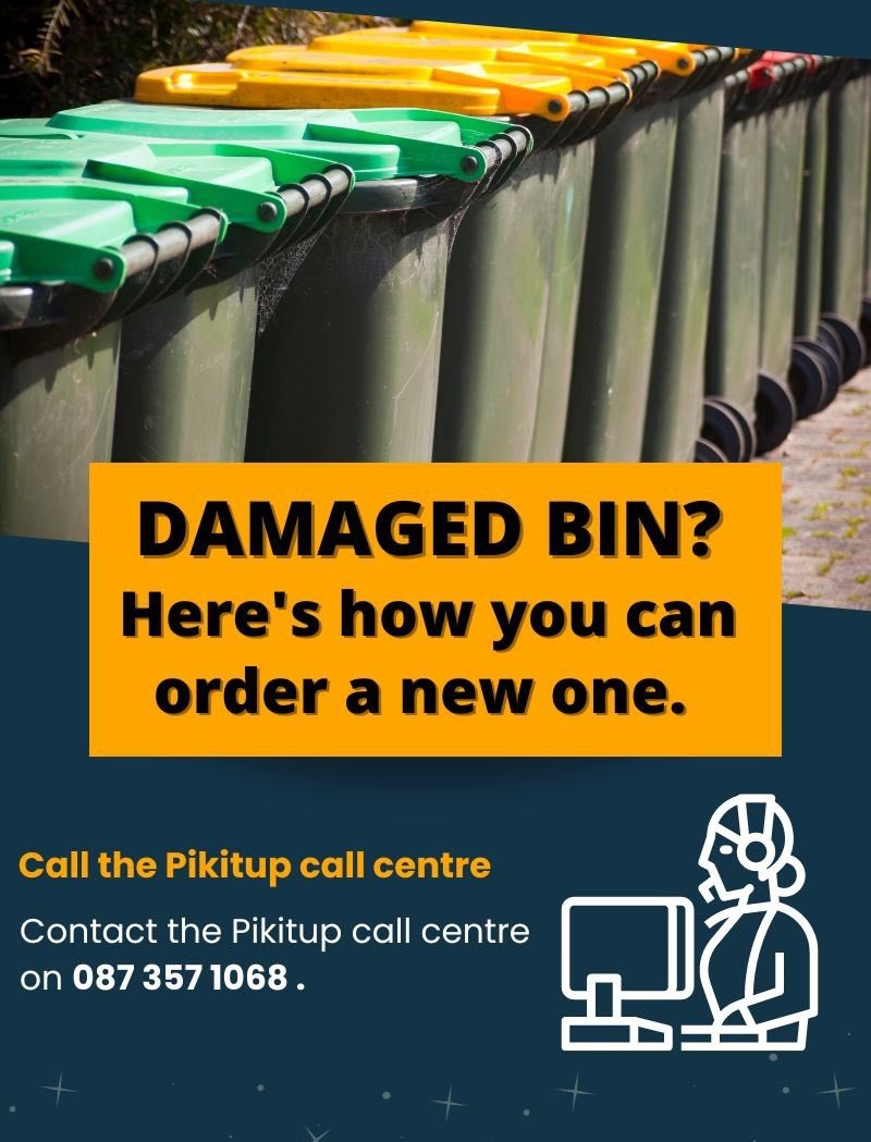CityofJoburgZA's tweet photo. Need a new bin? 🗑️ Whether it's stolen or damaged, we’ve got you covered!

Contact @CleanerJoburg  today for a hassle-free replacement. Let's keep our city clean and efficient. 

#JoburgServices #KleenaJoburg ^MR https://t.co/LKuv62JxLN