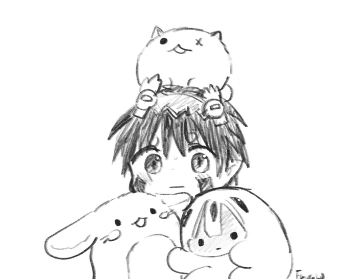 簡易毛玉たち 