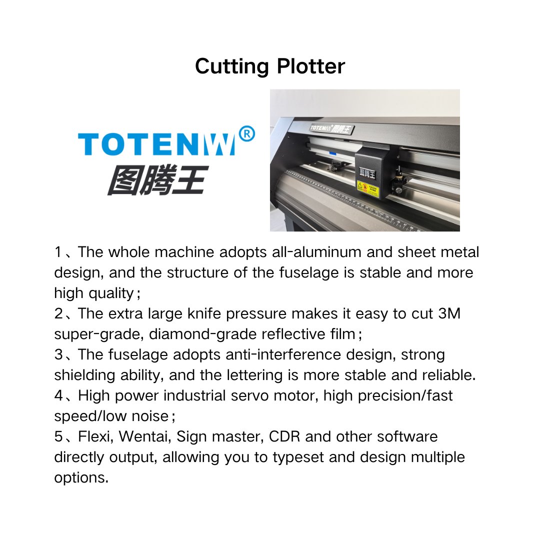 DpesChina's tweet image. TOTENW cutting plotter.
More products to be showcased at DPES 2025. See you in Guangzhou on 15-17 February 2025.
✅chinasignexpo.com/En

#cuttingplotter #dpeschina #dpes2025