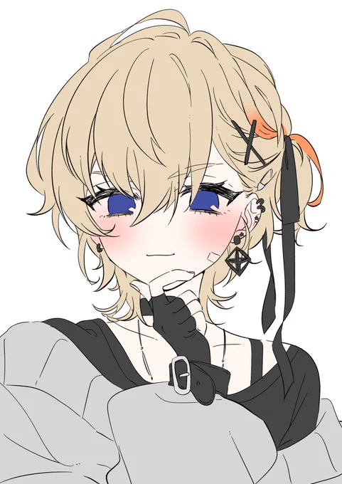 推しがいい感じに描けててたのちぃ 