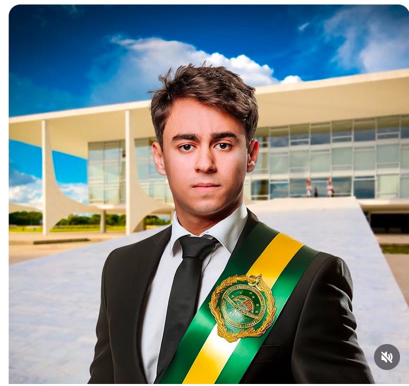 Jouberth19's tweet image. Você votaria no Nikolas Ferreira para Presidente do Brasil?