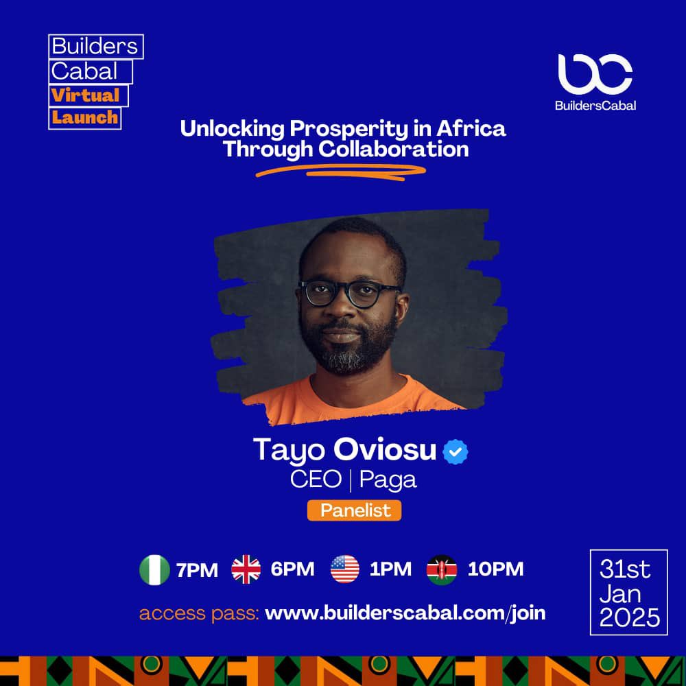 builderscabal's tweet photo. The cat is out of the bag🎉
@oviosu is joining us at the Virtual Launch Event on the 31st of January, 2025 

This is exclusive to community members We’ve got a seat for you 

Access Pass - https://t.co/O7RGVfykZM https://t.co/N7EUW27qVW