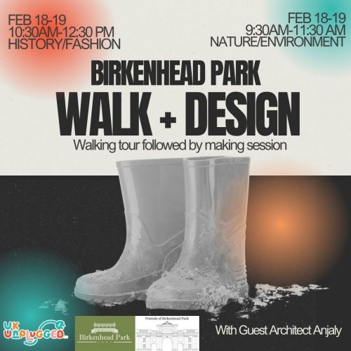Birkenhead Park (@birkenheadpark1) on Twitter photo We’re excited to invite you to two, totally FREE, family workshops here at the park during February half term with <a href="/UKUnpluggedCIC/">UK Unplugged</a>, combining History + Fashion or Environment + Nature.
Follow the link for more info and to book your place - ukunplugged.org/.../walk-make-… We’re excited to invite you to two, totally FREE, family workshops here at the park during February half term with <a href="/UKUnpluggedCIC/">UK Unplugged</a>, combining History + Fashion or Environment + Nature.
Follow the link for more info and to book your place - ukunplugged.org/.../walk-make-…
