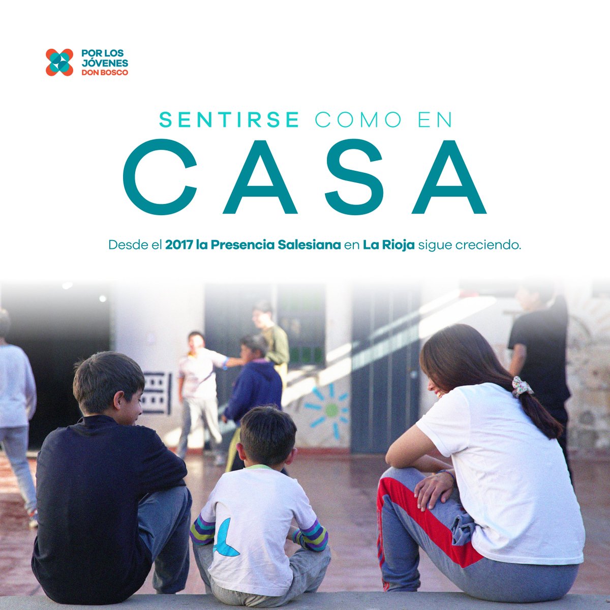 donboscojovenes's tweet image. Si estamos en un lugar donde “nos sentimos como en casa”: ¿no dan ganas de quedarse y de invitar a otras personas? 😌

Eso le pasa a muchos jóvenes de La Rioja con la obra salesiana y refleja, junto al trabajo de salesianos y voluntarios, el crecimiento que viene teniendo.