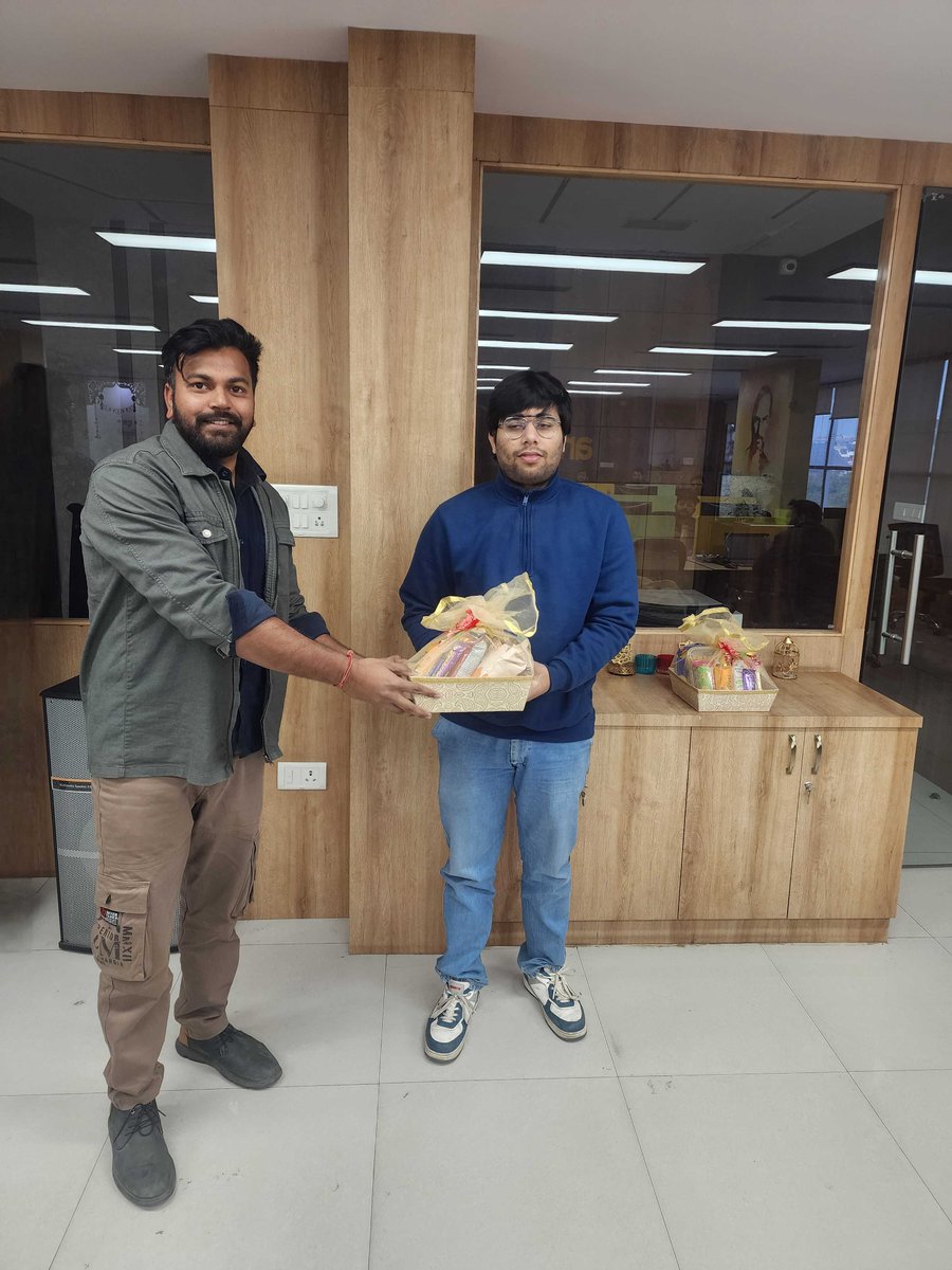 AmpleworkPvtLtd's tweet image. @ampleworksoftware Welcome to the team Tushar Sadhwani, you're a great addition to the team and we know you'll accomplish amazing things at Amplework Software Pvt. Ltd.
Congratulations on the new position and many good wishes to you.
#JuniorDeveloper #AssociateDeveloper