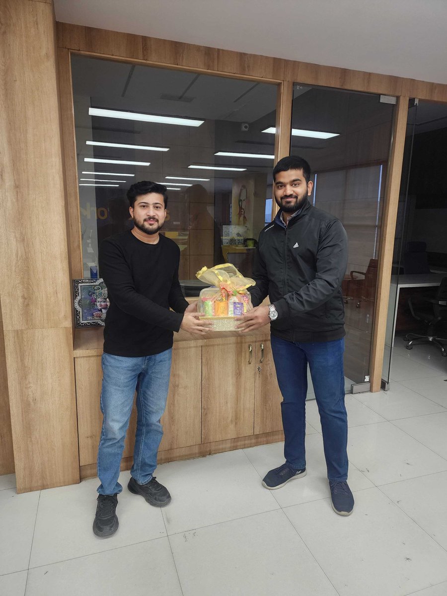 AmpleworkPvtLtd's tweet image. @ampleworksoftware Welcome to the team Naman Gupta, you're a great addition to the team and we know you'll accomplish amazing things at Amplework Software Pvt. Ltd.
Congratulations on the new position and many good wishes to you.
#JuniorDeveloper #AssociateDeveloper #DevJourney