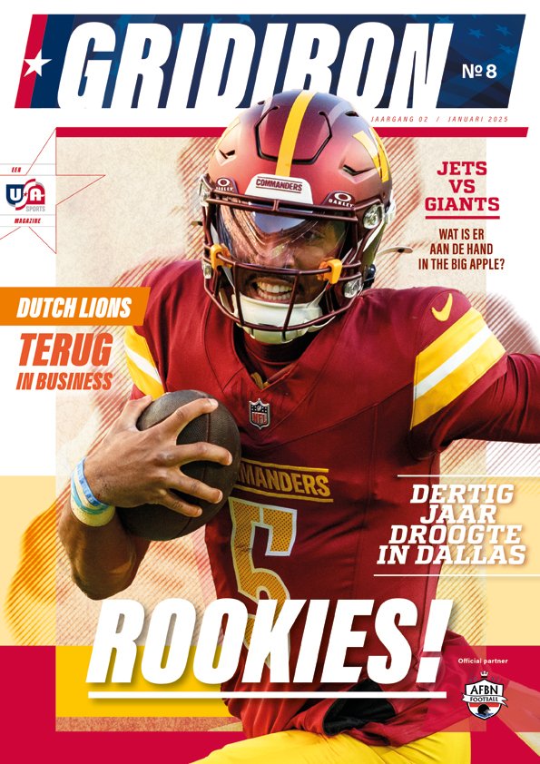 GridironNL (@gridironnl) on Twitter photo 💫 𝐍𝐫. 𝟖 𝐚𝐫𝐫𝐢𝐯𝐞𝐝!
Gridiron - The Magazine editie 8 is uit.
- 30 jaar droogte in Dallas
- Top 25 free agents van 2025
- Dutch Lions, <a href="/amsterdamcru/">Amsterdam Crusaders</a>, @lightningleiden, <a href="/010TROJANS/">010 TrojansFootball</a>
- Downfall <a href="/nyjets/">New York Jets</a> en <a href="/Giants/">New York Giants</a>
Bestel een los nummer:
➡️ gridiron.nl/losse-nummers-… 💫 𝐍𝐫. 𝟖 𝐚𝐫𝐫𝐢𝐯𝐞𝐝!
Gridiron - The Magazine editie 8 is uit.
- 30 jaar droogte in Dallas
- Top 25 free agents van 2025
- Dutch Lions, <a href="/amsterdamcru/">Amsterdam Crusaders</a>, @lightningleiden, <a href="/010TROJANS/">010 TrojansFootball</a>
- Downfall <a href="/nyjets/">New York Jets</a> en <a href="/Giants/">New York Giants</a>
Bestel een los nummer:
➡️ gridiron.nl/losse-nummers-…