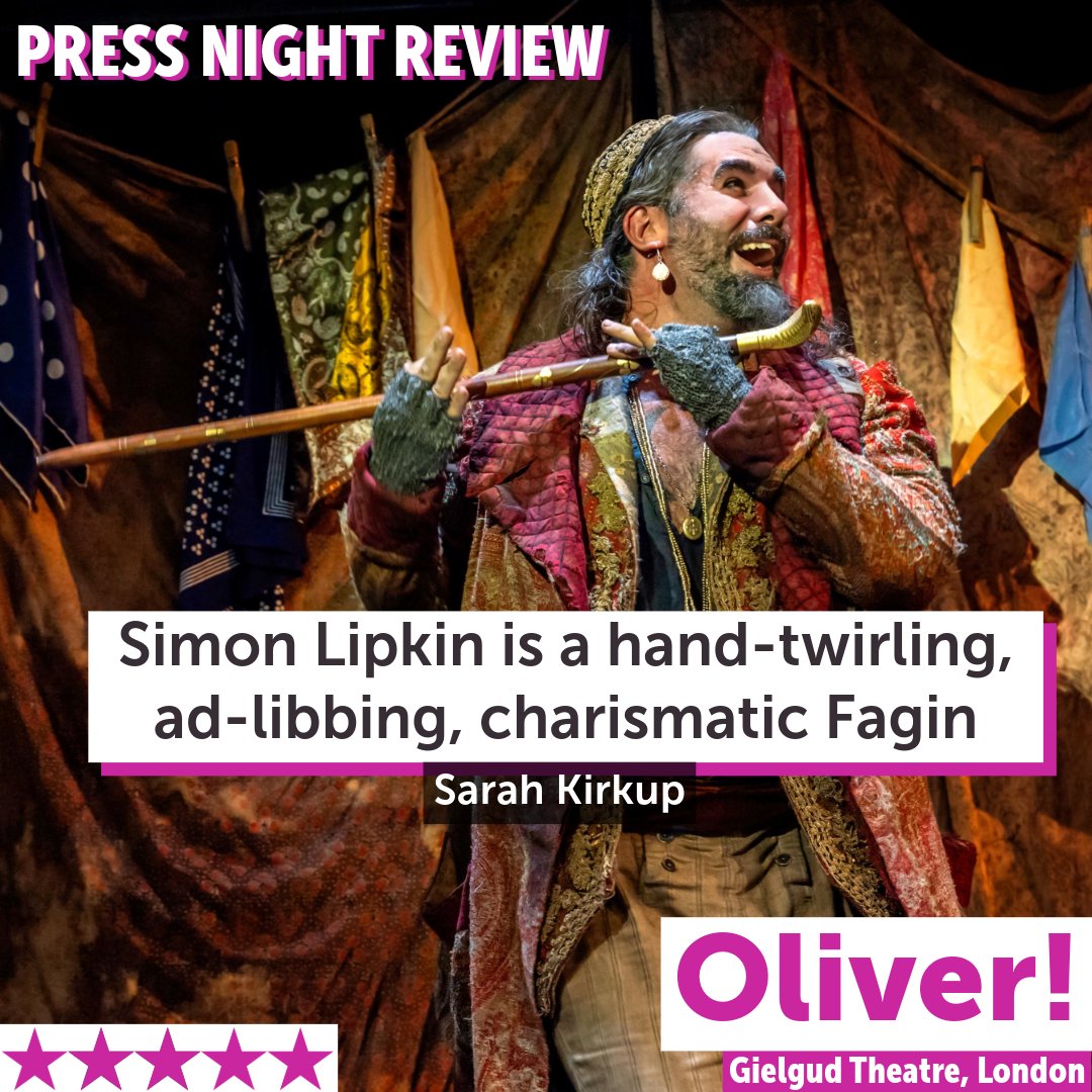 Musicals magazine (@musicalsmag) on Twitter photo Read our press night review of the London transfer of <a href="/OliverOnStage/">Oliver! The Musical</a> at the Gielgud Theatre on our website 👇 (link below)
musicalsmagazine.com/news/article/o…
📷 Johan Persson Read our press night review of the London transfer of <a href="/OliverOnStage/">Oliver! The Musical</a> at the Gielgud Theatre on our website 👇 (link below)
musicalsmagazine.com/news/article/o…
📷 Johan Persson