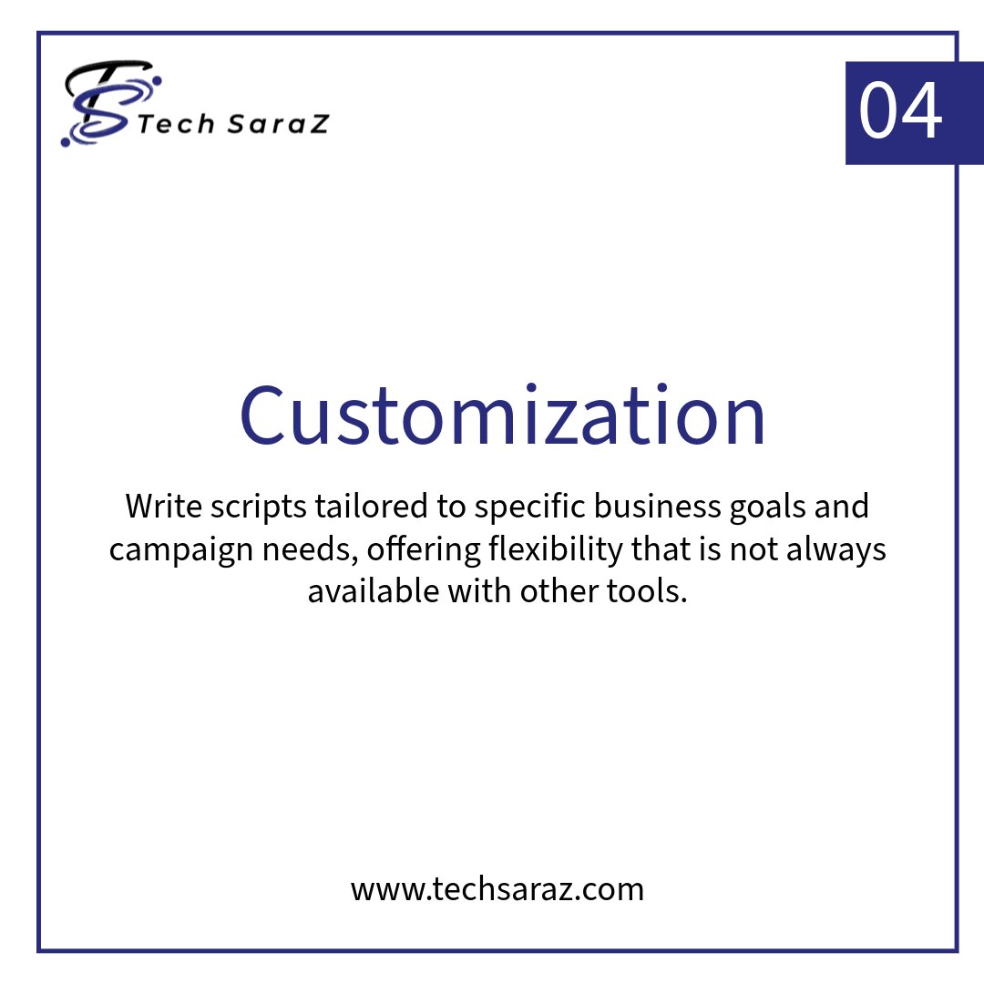 TechSaraz's tweet photo. 🚀 Unlock Google Ads Superpowers with Scripts! 🚀
#GoogleAds #GoogleAdsScripts #Automation #PPC #DigitalMarketing #MarketingAutomation #Efficiency #ROI #DataDriven #GrowthHacking #DigitalMarketingCompany #DigitalMarketerNearMe #TechSaraz https://t.co/Yg8nYSYkR0