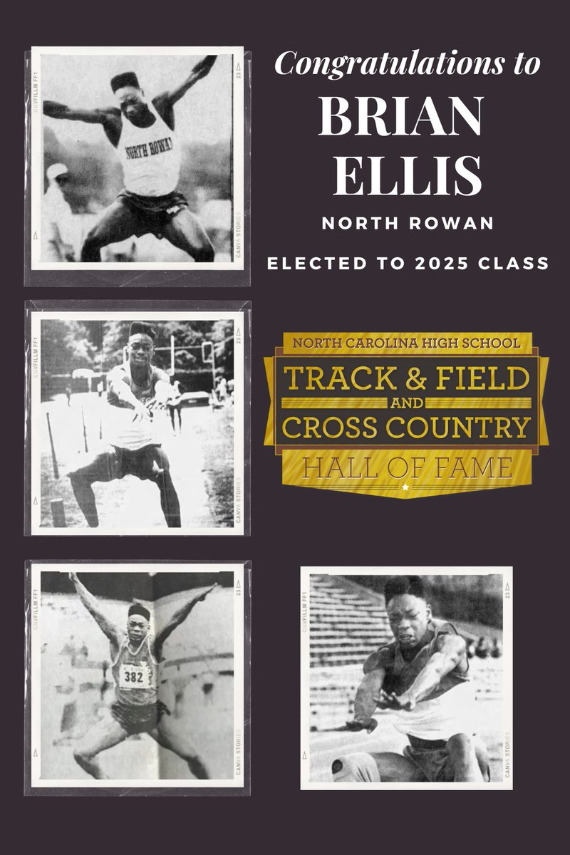 North Carolina HS Track & Field / XC Hall of Fame tweet media