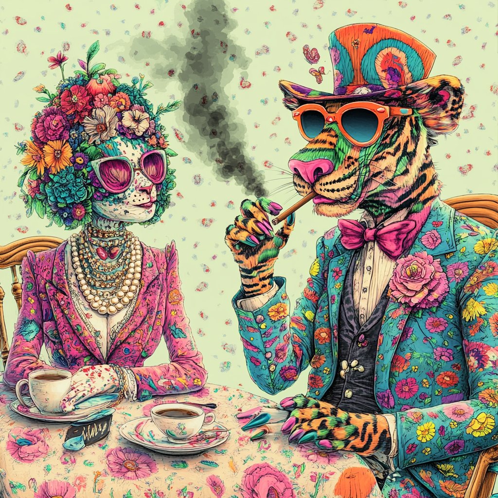 Sold out!🎉🥳❤️

""Boss And His Wife"

Thank you so much, dear <a href="/saucebook/">Mark Kelly</a> , for collecting

#NFT #btc #ETH #objkt #tezos