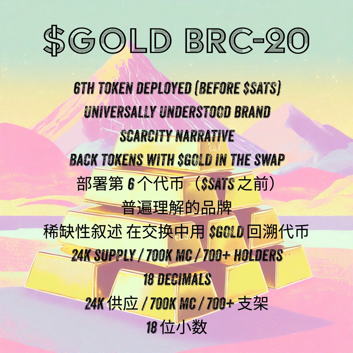 palebluenexus's tweet photo. Who wants a $GOLD brc20 tg?
👇
https://t.co/2uV5IyToKZ https://t.co/66N2iqKjHi