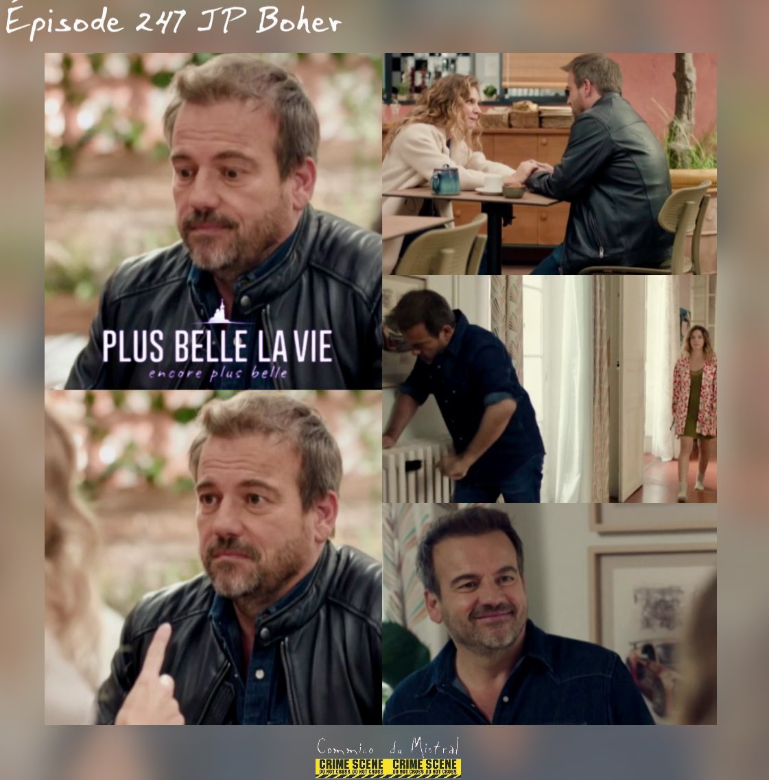 CommicoMistral's tweet photo. #Episode247 #pblvepb JP a « une envie de propre » 🤣 en réalité JP s’inquiète. Il ne veut pas ennuyer Léa avec ses Questions, jusqu’à planquer un livre sous le lit …. 😅. Il est certes maladroit mais touchant 🥰 . #plusbellelavie #pblv #leaJP #JeanPaulBoher @HenonStephane https://t.co/uiSvYFEZzt