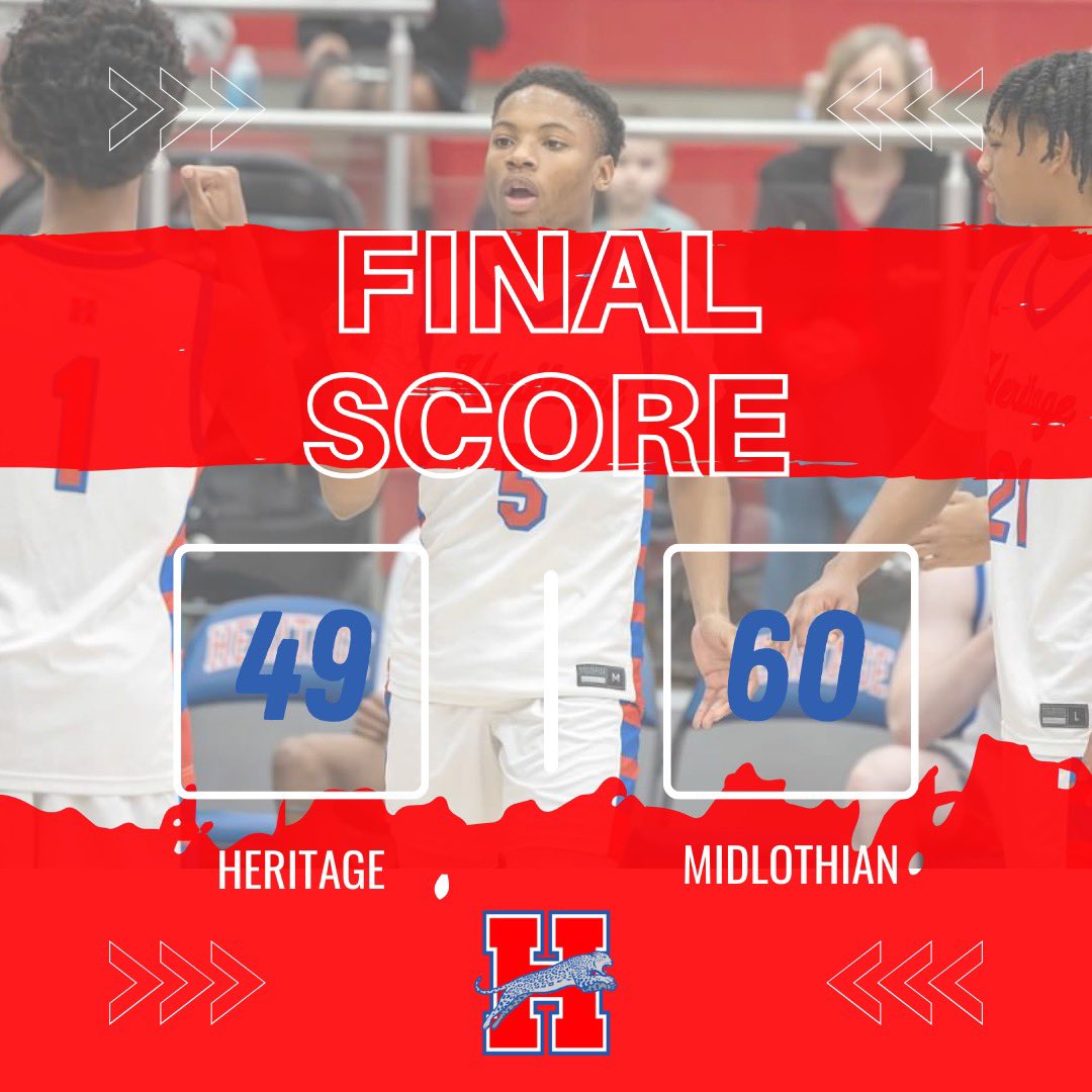 Heritage boys bball (@heritageboysbb) on Twitter photo Final from last night
We were led in scoring by Christian Brooks (14) and KeβAudre Abney (8)
<a href="/MidloHeritage/">Heritage HS</a> <a href="/MISD_Athletics/">Midlothian ISD Athletics</a> <a href="/hoopinsider/">Hoopinsider</a> Final from last night
We were led in scoring by Christian Brooks (14) and KeβAudre Abney (8)
<a href="/MidloHeritage/">Heritage HS</a> <a href="/MISD_Athletics/">Midlothian ISD Athletics</a> <a href="/hoopinsider/">Hoopinsider</a>