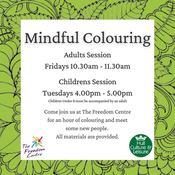 More new sessions <a href="/freedomcentrehu/">The Freedom Centre</a>