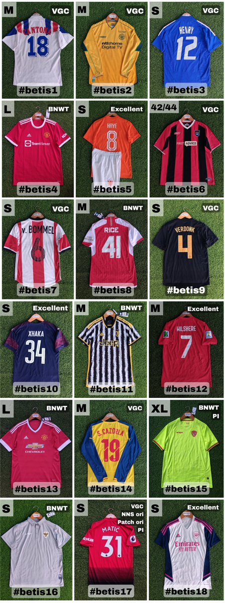 Lelang Jersey #betis tweet media