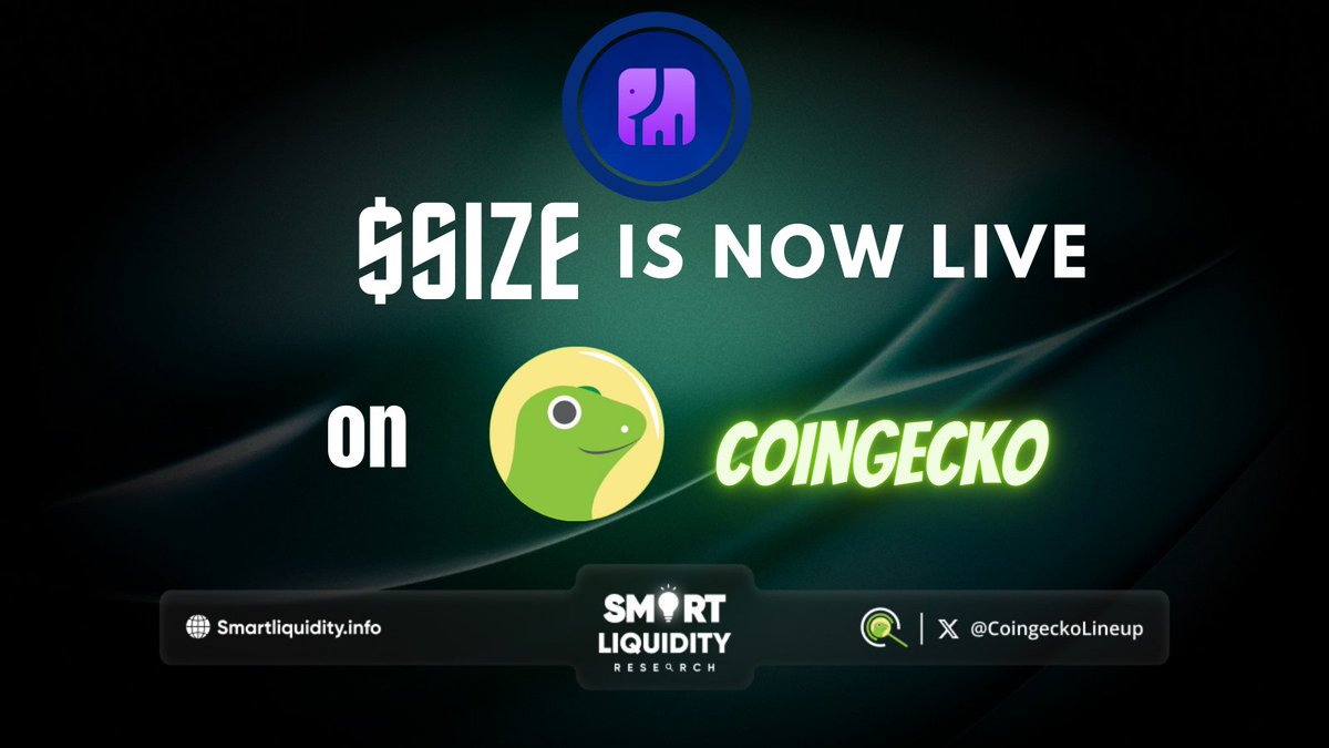 MAGABetrayals's tweet photo. 📣 #CoinGecko Blazes a Fresh listing!
  
◼️@sizechat is the Instant token-gated chat for any #Solana token.

🐘 $SIZE Ineffable perspectives: 

◾️SizeChat group in less than 10 seconds
◾️One-Click Deploy
◾️Create gated channels 

🔽VISIT:
https://t.co/8Ggy2YljF2 https://t.co/JbTSNu8Frg