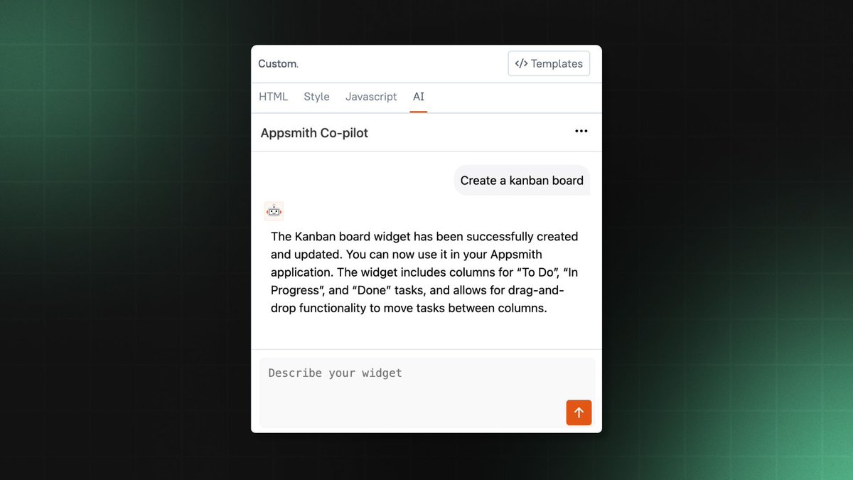 Appsmith tweet media