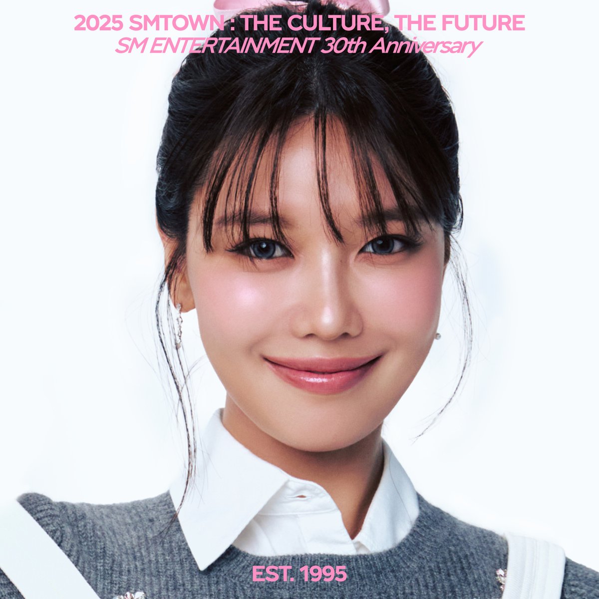 SMTOWNGLOBAL's tweet photo. 2025 SMTOWN : THE CULTURE, THE FUTURE
SOOYOUNG

2025.02.14 6PM(KST)
🔗 https://t.co/nJrbUXGWhd
💿 Pre-order https://t.co/IFbCMsji5e

#SMTOWN #SM_30thAnniversary
#SMTOWN2025 #THE_CULTURE_THE_FUTURE

#KANGTA #BoA #TVXQ! #SUPERJUNIOR #GirlsGeneration 
#SHINee #EXO #RedVelvet #NCT127 #NCTDREAM #WayV
#aespa #RIIZE #NCTWISH #LUCAS #naevis 
#SMTOWN_Family
