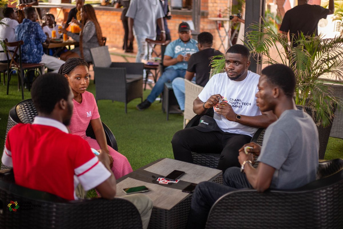 NodeEight's tweet photo. Over the weekend, our MD, @komla_dzidefo , was at the #GhanaYouthTechSummit (@GYTS24) Community Hangout at East Legon.
He led a session on “pitching opportunities for startups and the contents of a convincing speech."
#NodeEight #DigitalInnovationHub #TechInnovation #GYTS
1/2 https://t.co/PjefnyKGYQ