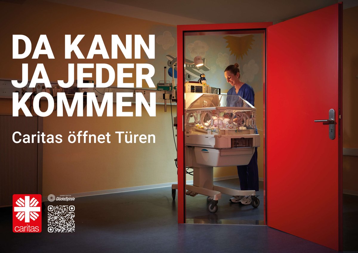 „Da kann ja jeder kommen - Caritas öffnet Türen“. So lautet das Thema der Jahreskampagne der deutschen Caritas 2025. Die Caritas betont die Notwendigkeit eines starken sozialen Zusammenhalts und fordert eine sozial gerechte Politik für alle.
#CaritasöffnetTüren  #TutGutesallen
