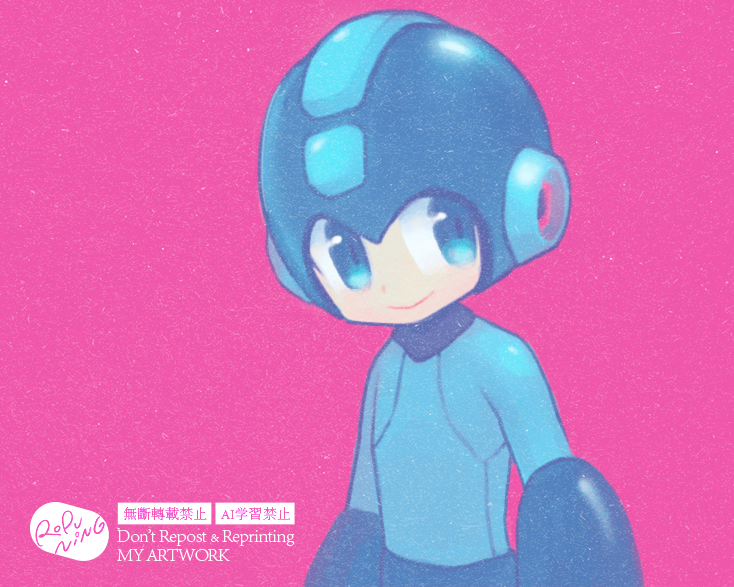 💙🧡
 #ロックマン #Megaman
