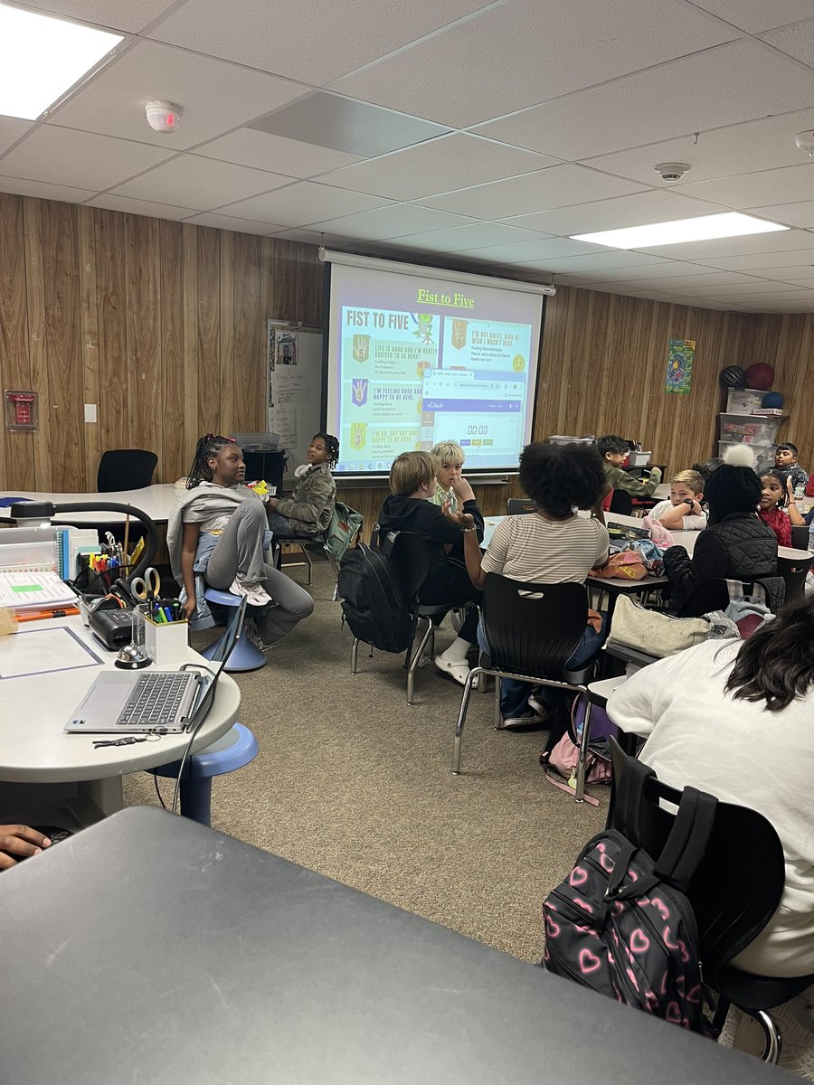 Thank you Mr. Jackson, Our daily mental health check-ins are vitally important for the well-being of our students.  “We Have to Know them to Grow Them!”💙💛<a href="/HumbleISD_GE/">Groves Elementary</a>
