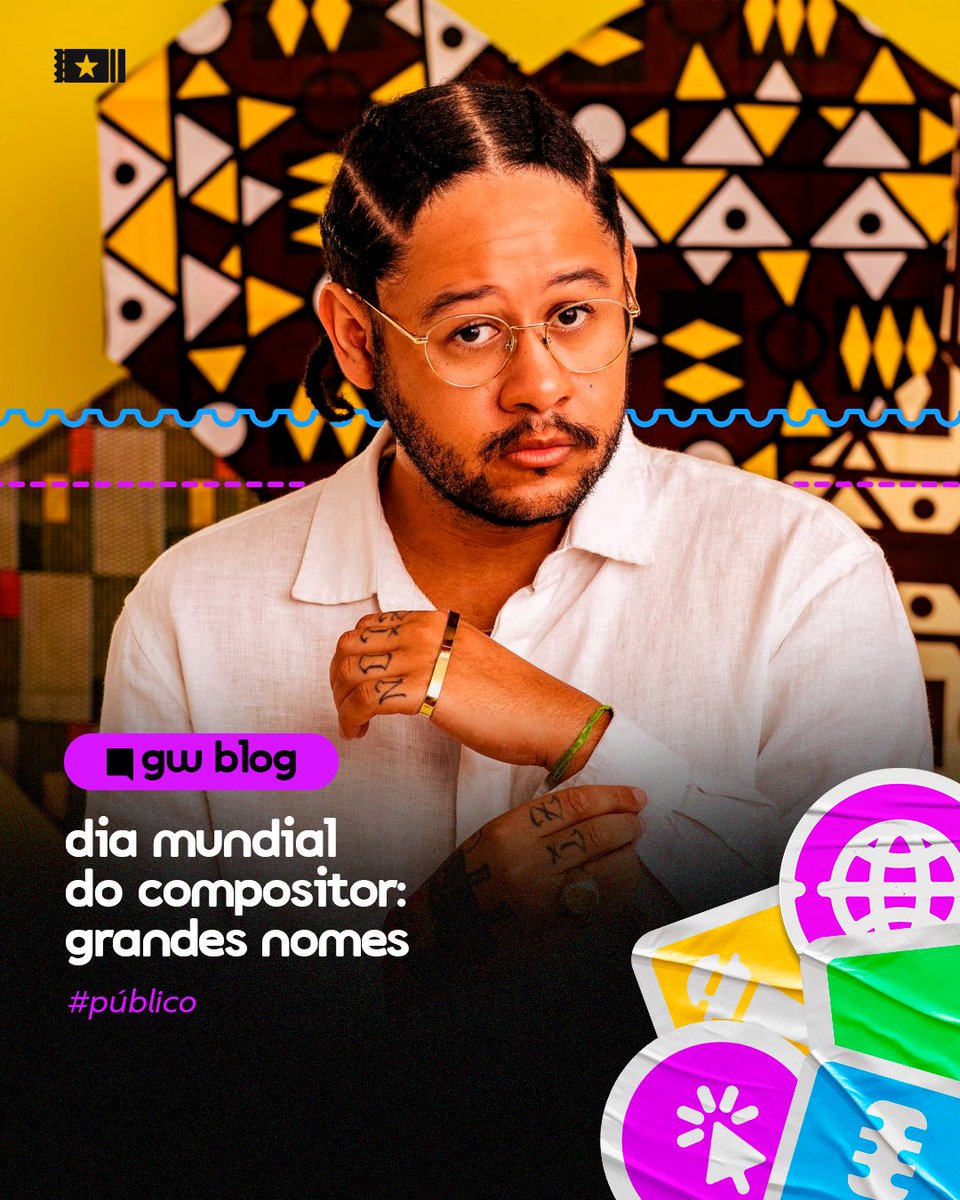 GuicheWeb's tweet image. Dia daqueles que escrevem poesias para nossos ouvidos 🎶​

Pra homenagear esse profissional essencial para a cultura, separamos uma lista com alguns grandes nomes da nossa história!

📖​ Link: blog.guicheweb.com.br/dia-mundial-do…

#GuicheWeb #BlogdaGW #DiadoCompositor