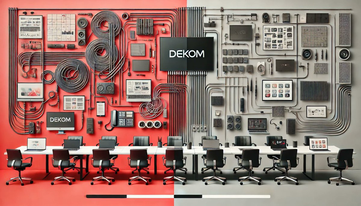 DEKOMSystems's tweet photo. Are you sure your team isn’t losing time in meetings?🚨Stats show that up to 15% of meeting time is wasted due to outdated technology and inefficient setups!

📌Learn how to optimize your online &amp; hybrid meetings here https://t.co/vv64o6Sigj

🌐 https://t.co/ByIA2jR9ZM https://t.co/hMXxhy7C1l